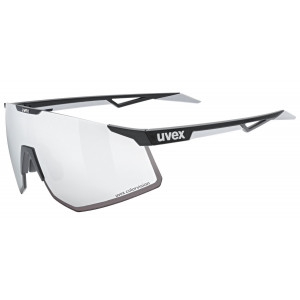 Glasses Uvex pace perform S CV black matt / mirror silver