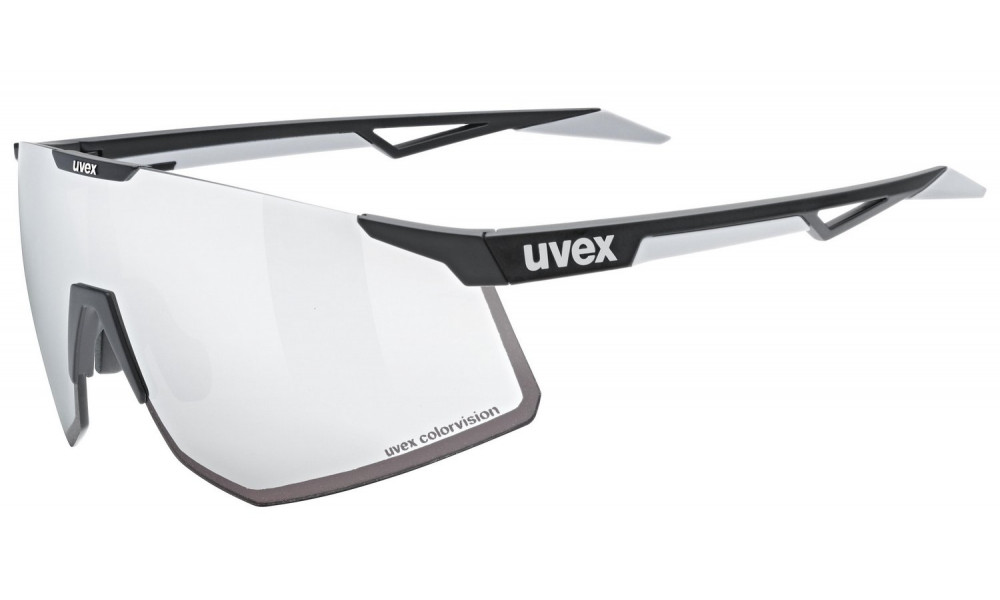 Очки Uvex pace perform S CV black matt / mirror silver - 1