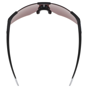 Glasses Uvex pace perform S CV black matt / mirror silver
