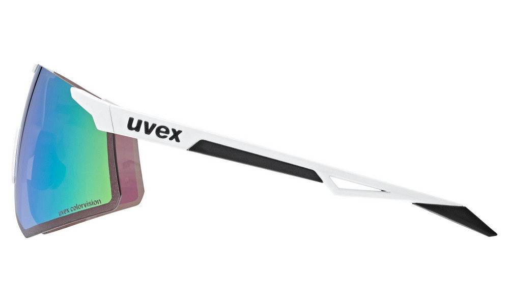 Очки Uvex pace perform S CV white matt / mirror green - 4