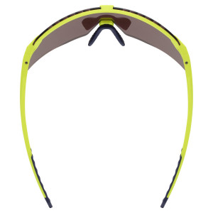 Glasses Uvex pace stage CV yellow matt / mirror blue