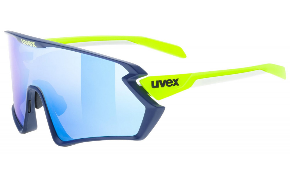 Очки Uvex sportstyle 231 2.0 blue-yellow matt / mirror blue - 1