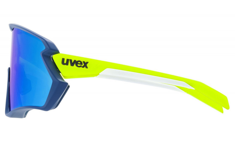 Очки Uvex sportstyle 231 2.0 blue-yellow matt / mirror blue - 4