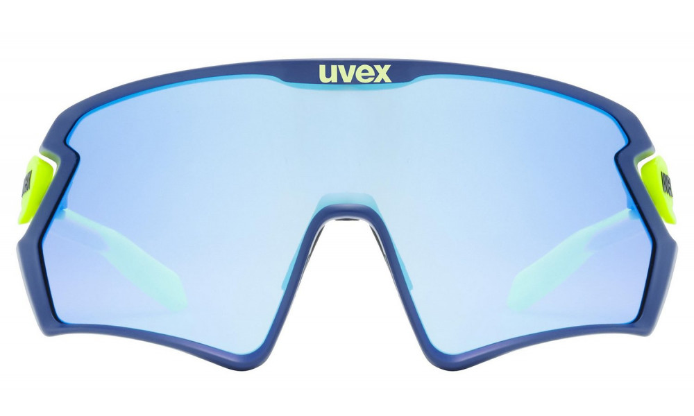 Очки Uvex sportstyle 231 2.0 blue-yellow matt / mirror blue - 5