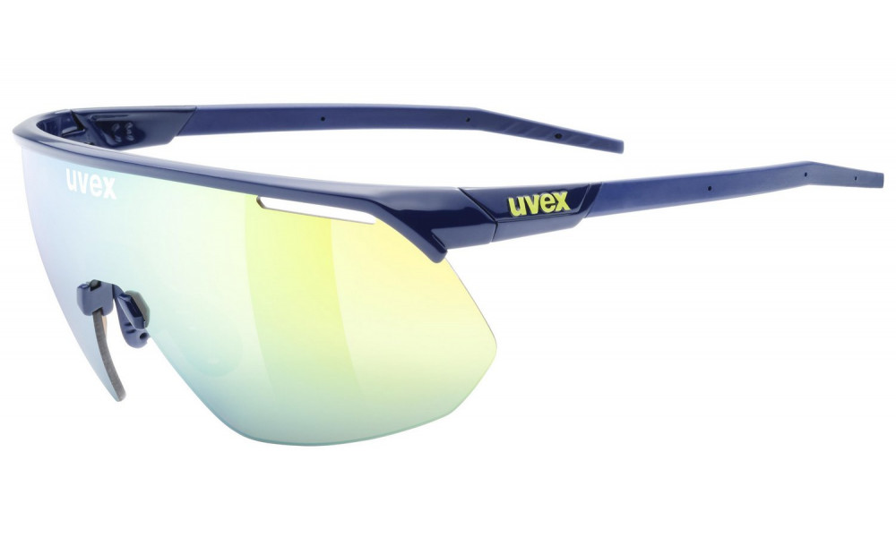 Очки Uvex pace one blue / mirror yellow - 1