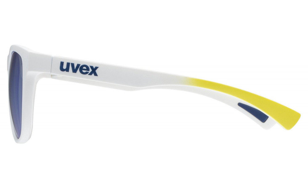 Glasses Uvex esntl spirit white matt / mirror blue - 4