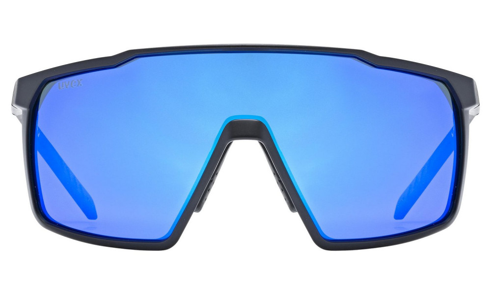 Очки Uvex mtn perform S black matt / mirror blue - 5