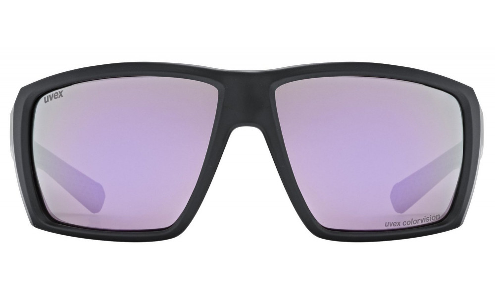 Очки Uvex mtn venture CV black matt / mirror lavender pink - 5