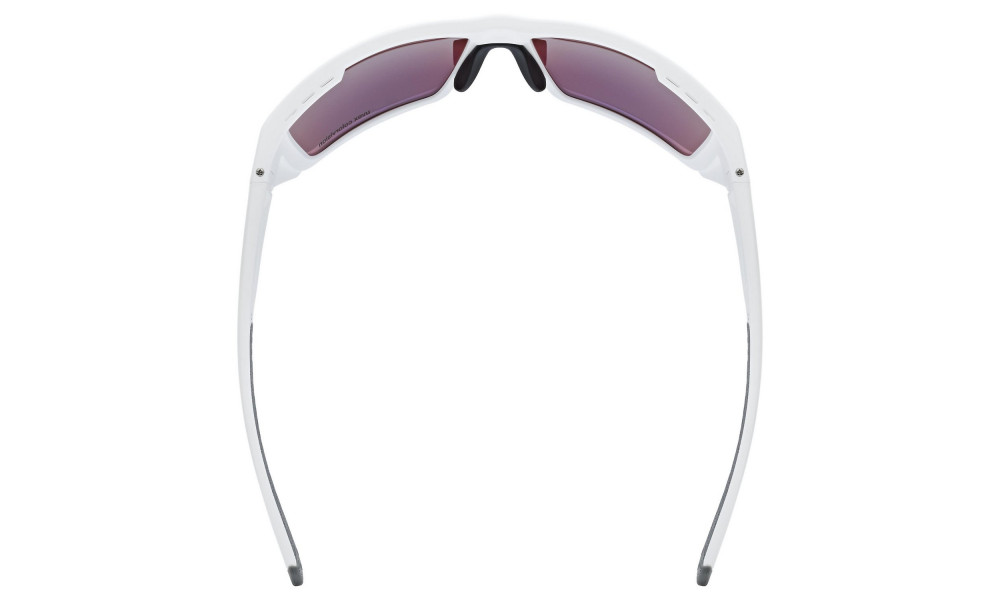 Glasses Uvex mtn venture CV white matt / mirror gold - 2