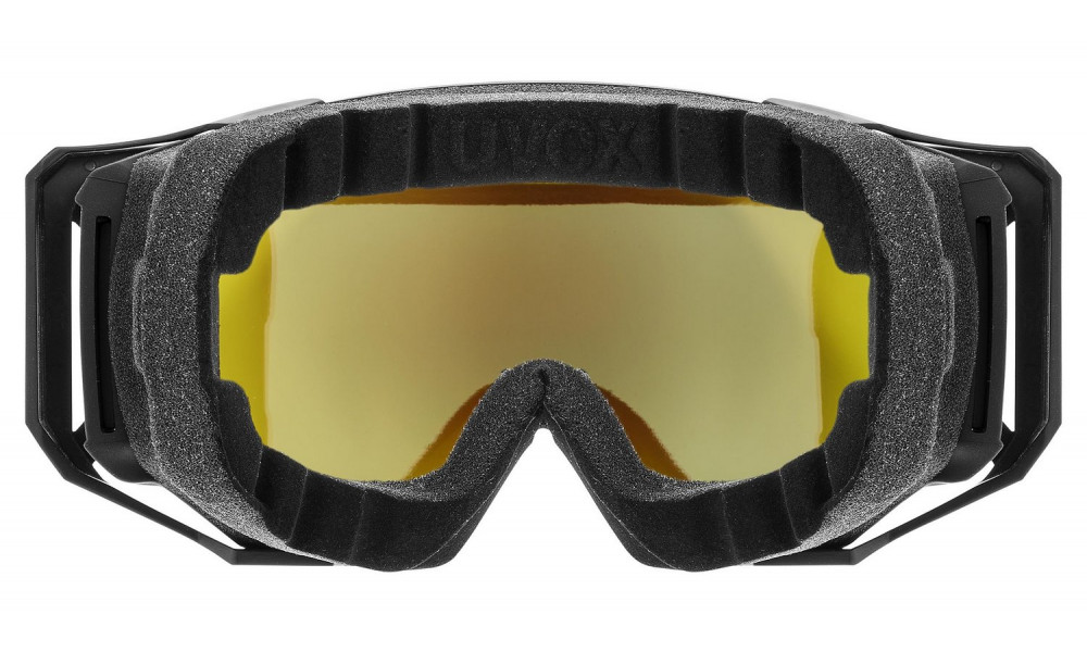 Очки Uvex athletic CV black matt SL / gold-yellow - 2