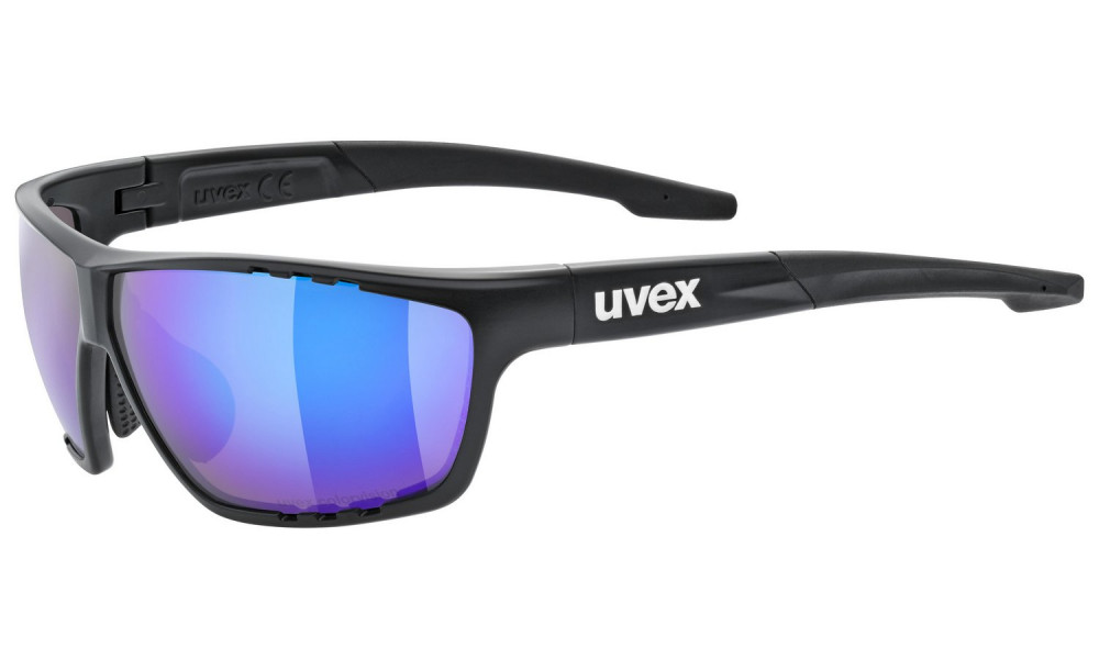 Glasses Uvex sportstyle 706 CV blamatt / mirror blue - 1