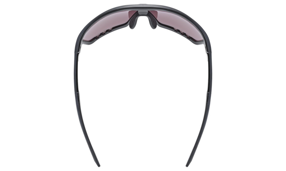 Glasses Uvex sportstyle 706 CV black matt / mirror lavender - 2