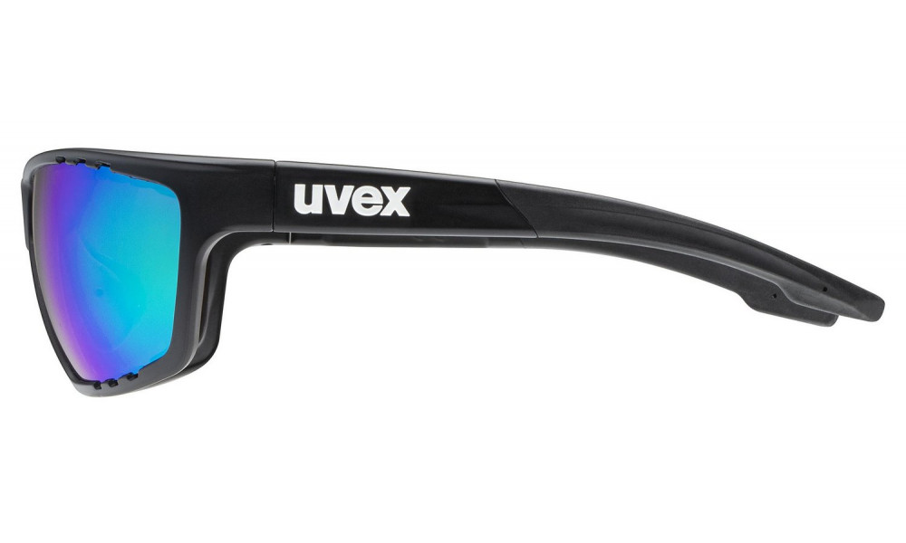 Очки Uvex sportstyle 706 CV black matt / mirror green - 4