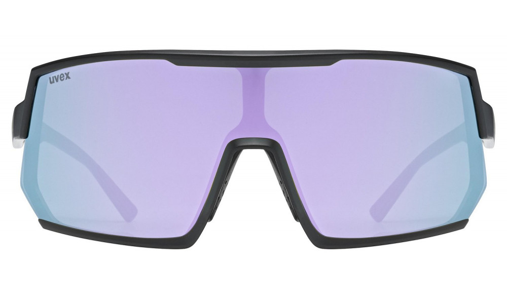 Glasses Uvex sportstyle 235 black matt / mirror lavender - 5