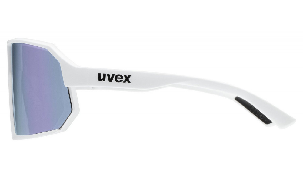 Glasses Uvex sportstyle 237 white matt / mirror lavender - 4