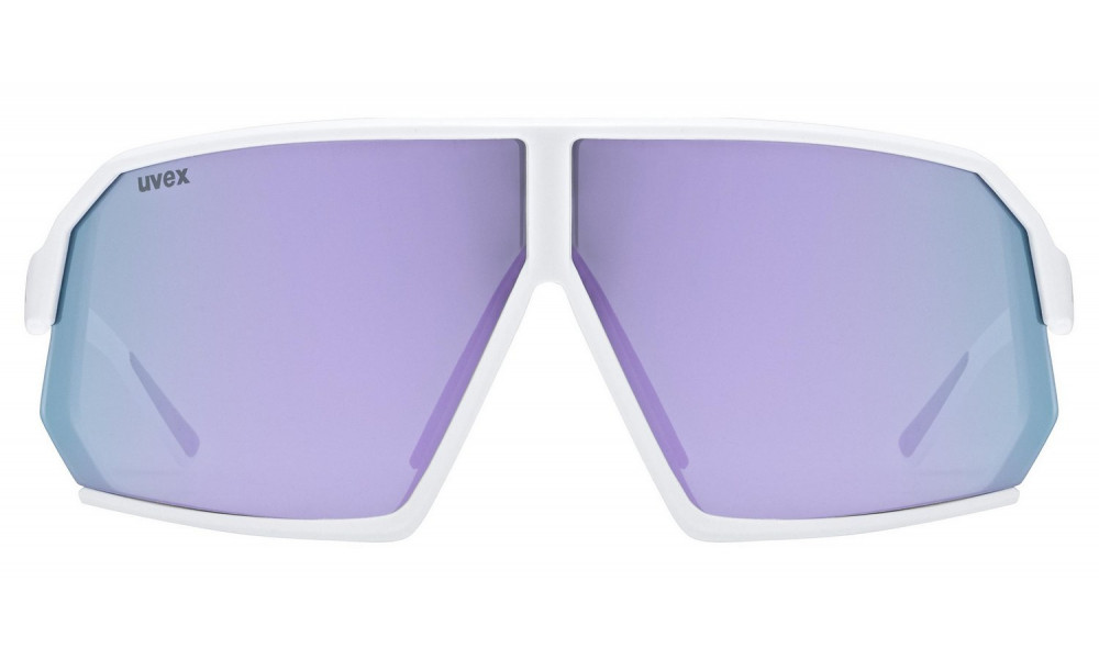 Glasses Uvex sportstyle 237 white matt / mirror lavender - 5