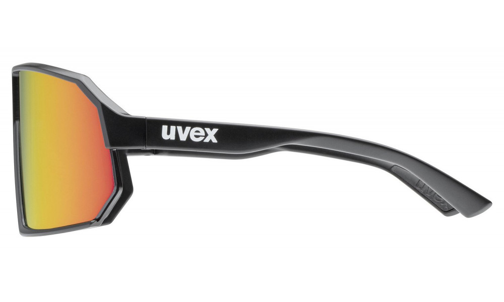 Очки Uvex sportstyle 237 black matt / mirror red - 4