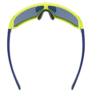 Glasses Uvex sportstyle 237 yellow blue matt / mirror blue