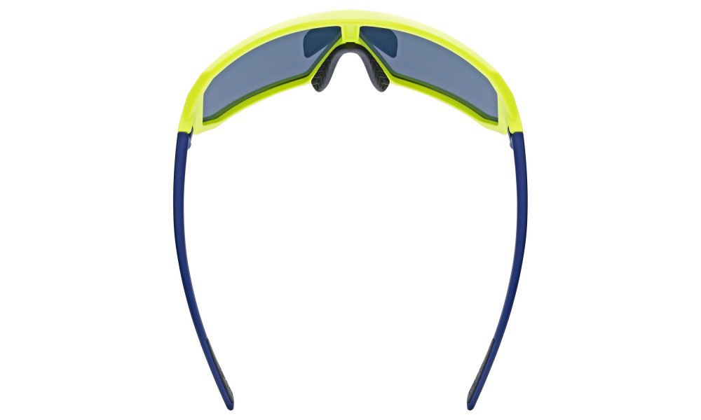 Очки Uvex sportstyle 237 yellow blue matt / mirror blue - 2