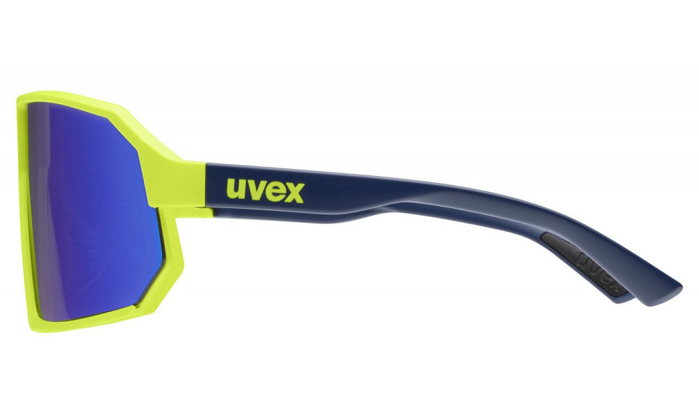 Очки Uvex sportstyle 237 yellow blue matt / mirror blue - 4