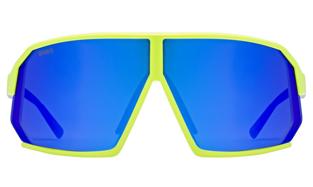 Очки Uvex sportstyle 237 yellow blue matt / mirror blue - 5