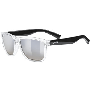 Glasses Uvex LGL 39 clear black / ltm smoke degrade