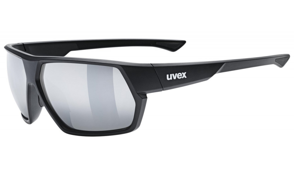 Очки Uvex sportstyle 238 black matt / mirror silver - 1