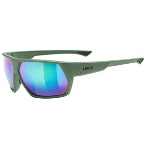 Очки Uvex sportstyle 238 moss matt / mirror green