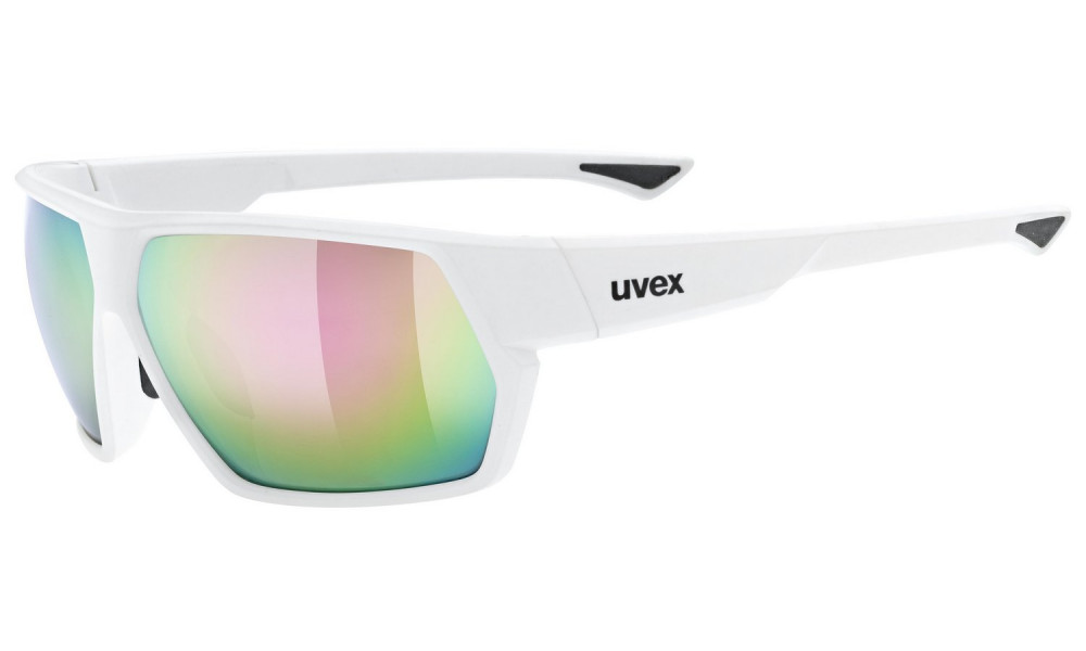 Очки Uvex sportstyle 238 white matt / mirror pink - 1