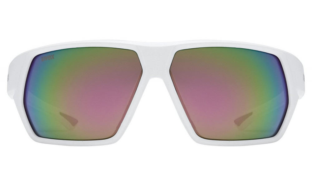 Glasses Uvex sportstyle 238 white matt / mirror pink - 5