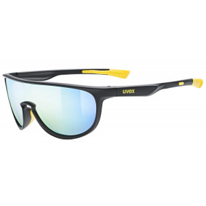 Очки Uvex sportstyle 515 black matt / mirror yellow