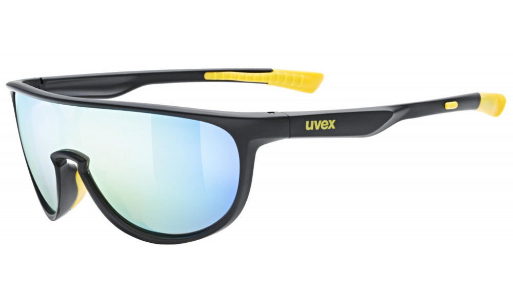 Очки Uvex sportstyle 515 black matt / mirror yellow - 1