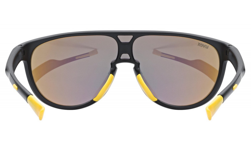 Очки Uvex sportstyle 515 black matt / mirror yellow - 3