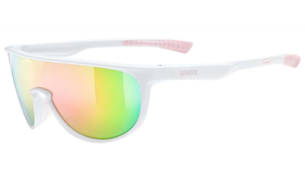 Очки Uvex sportstyle 515 white matt / mirror pink - 1