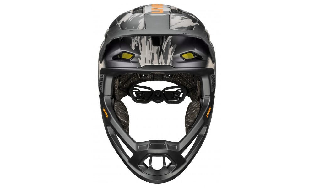 Helmet Uvex revolt MIPS oak brown-orange matt - 4