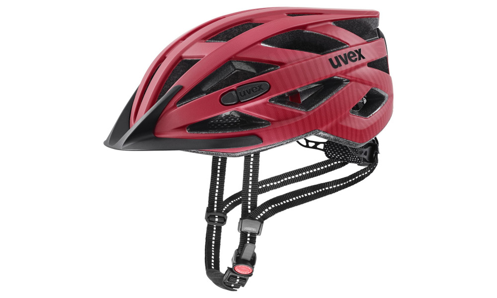 Helmet Uvex city i-vo ruby red matt - 1