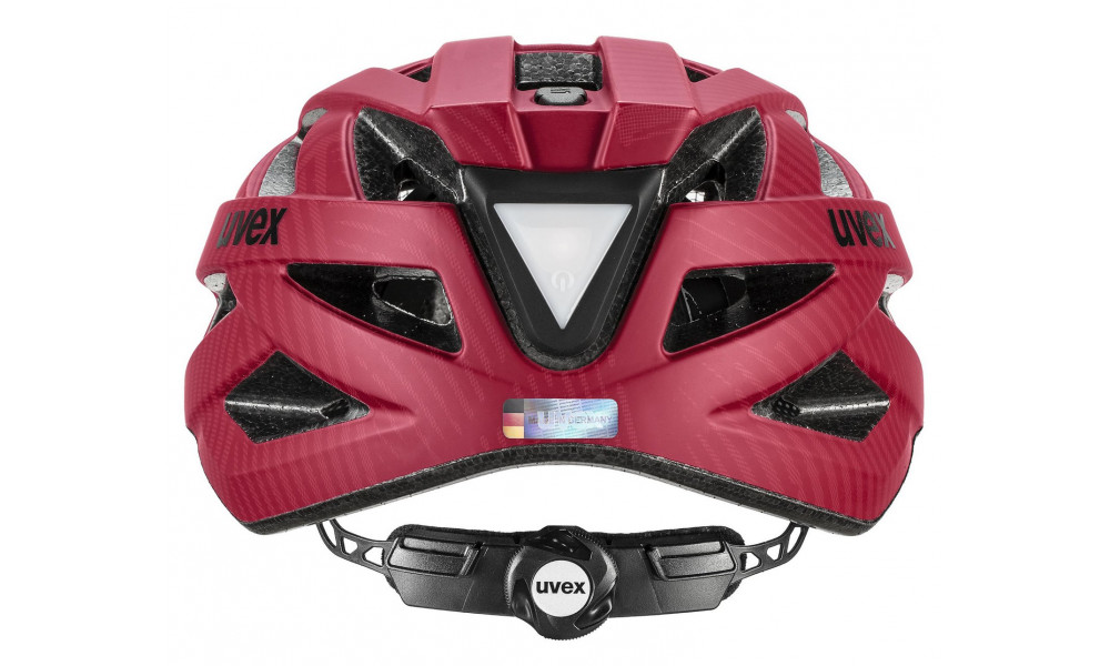 Шлем Uvex city i-vo ruby red matt - 2 Шлем Uvex city i-vo ruby red matt - 2