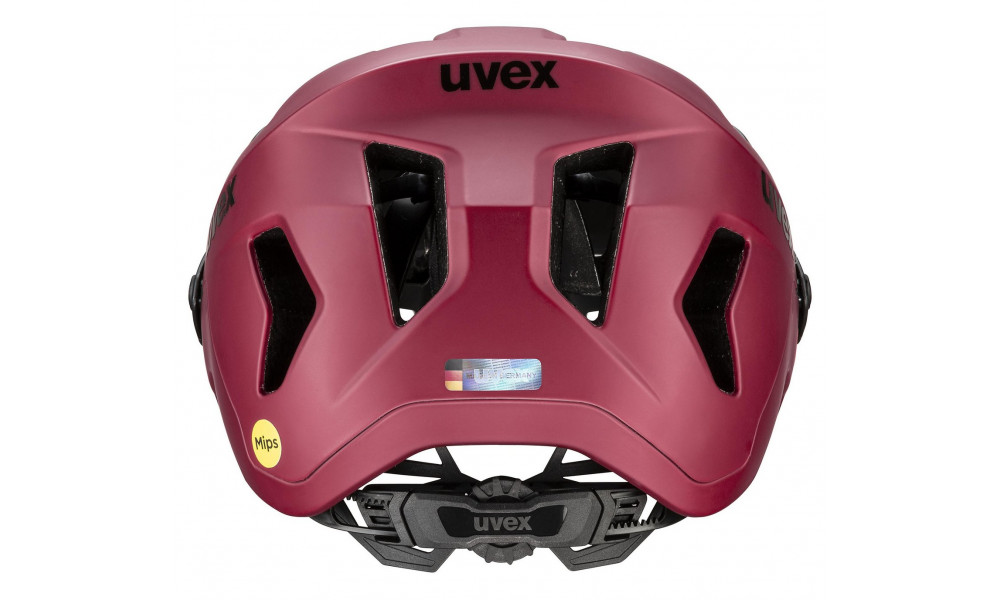 Helmet Uvex renegade MIPS ruby red-blck matt - 2