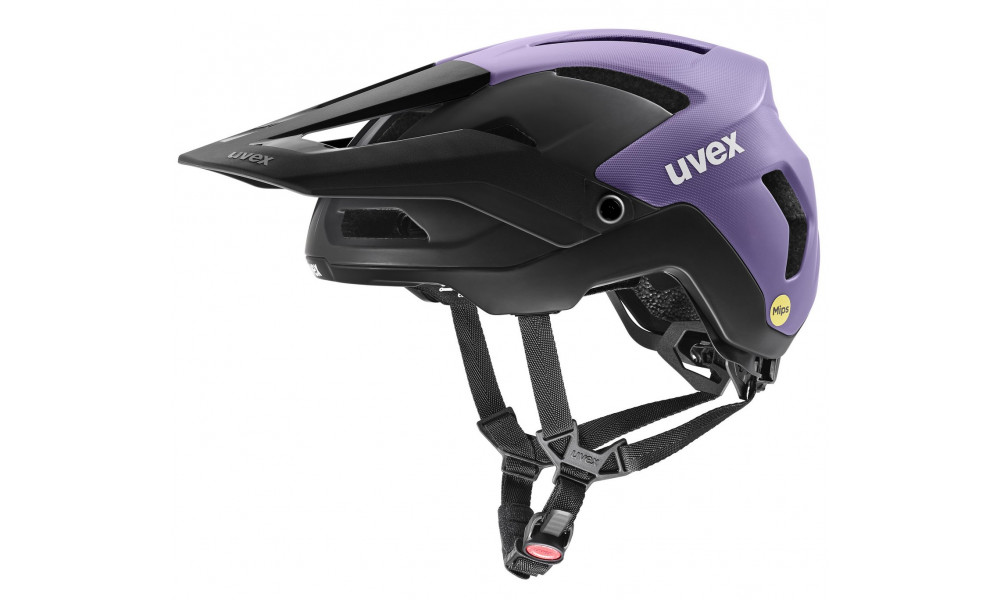 Шлем Uvex renegade MIPS lilac-black matt - 1