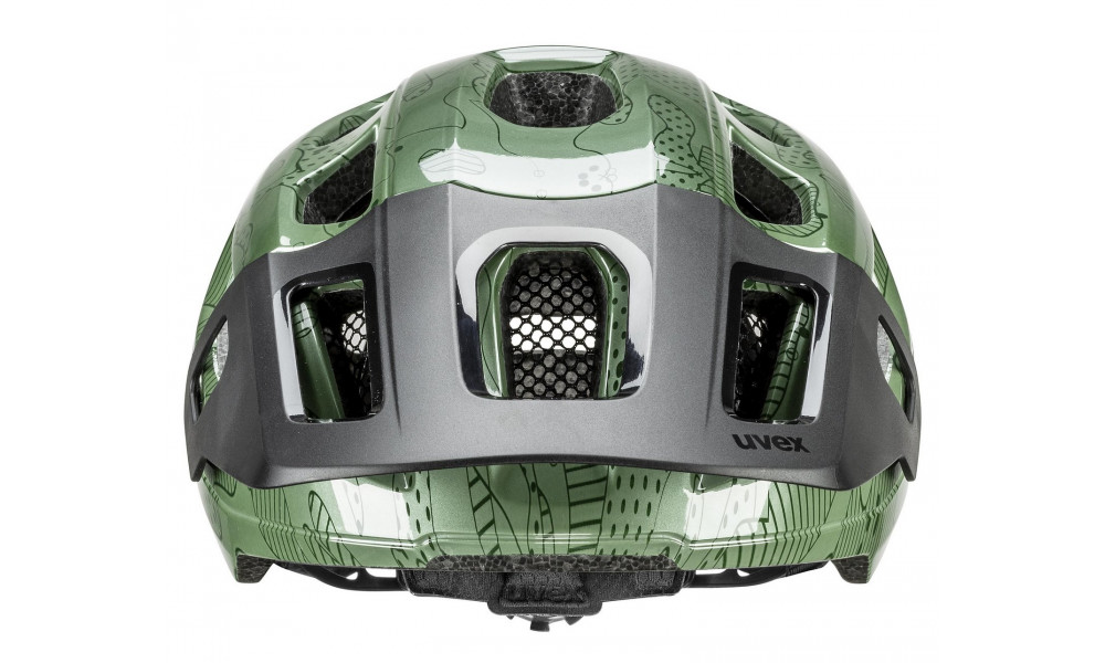 Helmet Uvex react jr. moss green altimeter - 3