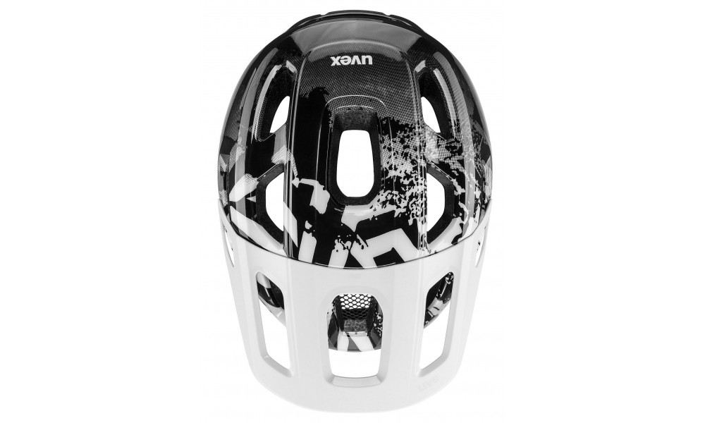 Helmet Uvex react jr. white-black - 5