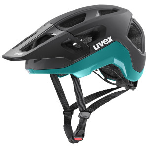 Helmet Uvex react black-teal matt