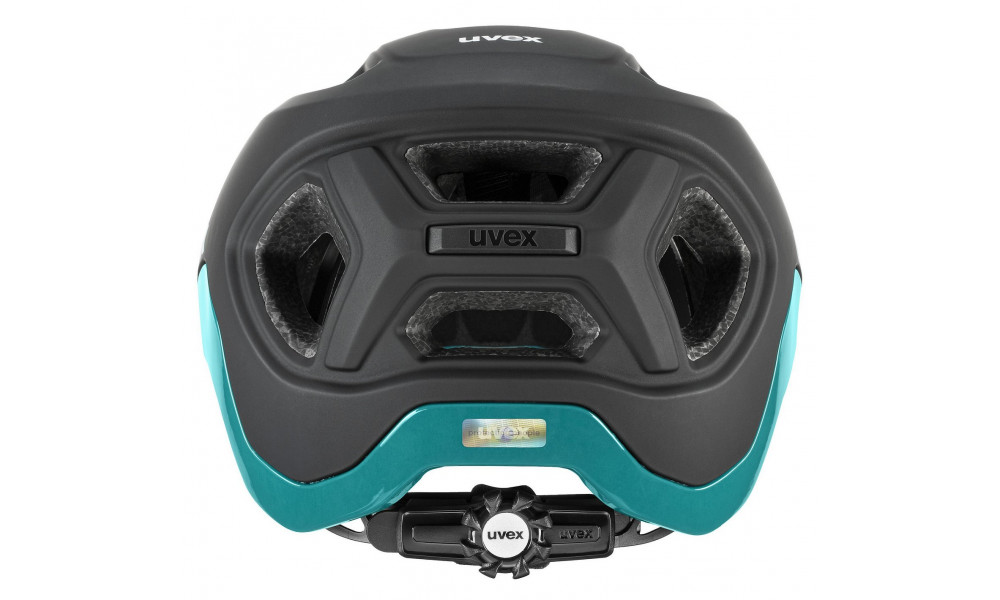 Helmet Uvex react black-teal matt - 2