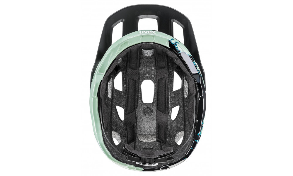 Helmet Uvex react jade-black matt - 4