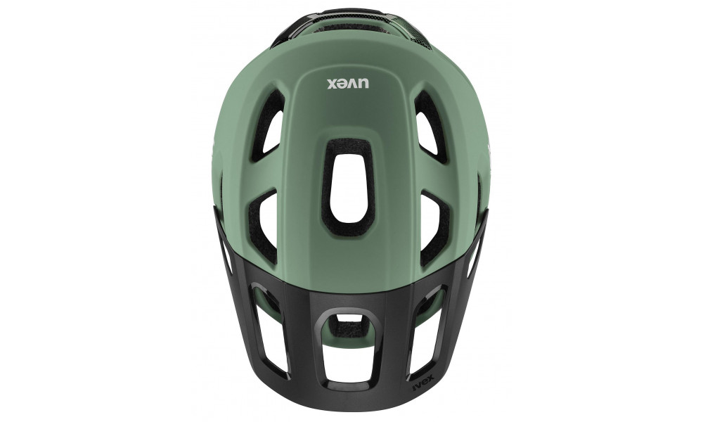 Helmet Uvex react MIPS moss green-black matt - 5 Helmet Uvex react MIPS moss green-black matt - 5