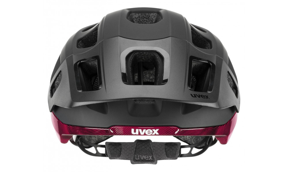 Helmet Uvex react MIPS black-ruby red matt - 3