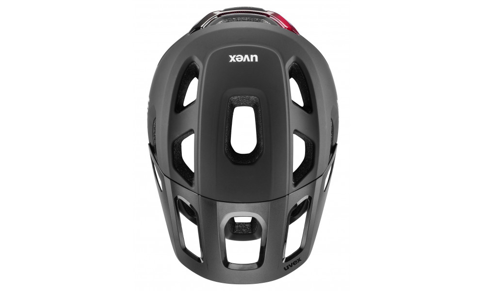 Helmet Uvex react MIPS black-ruby red matt - 5