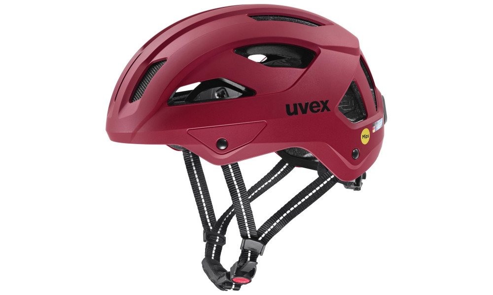 Helmet Uvex city stride MIPS ruby red matt - 1