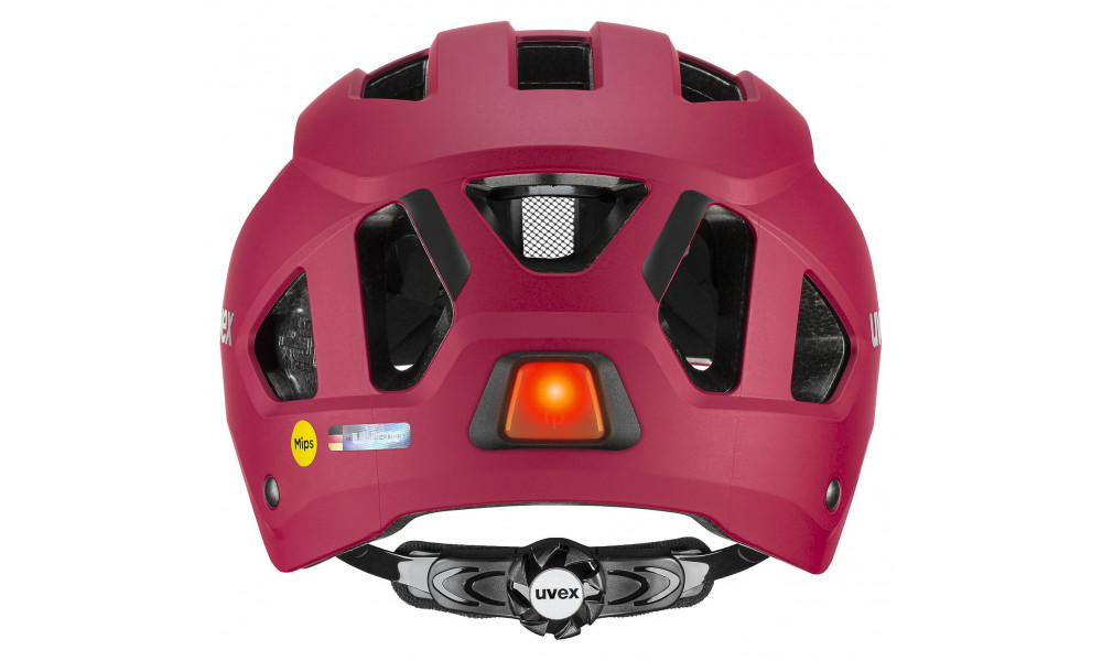 Helmet Uvex city stride MIPS ruby red matt - 2