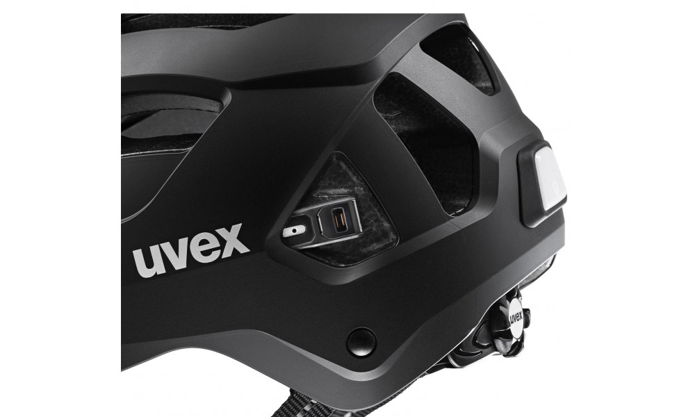 Helmet Uvex city stride MIPS Hiplok black matt - 6